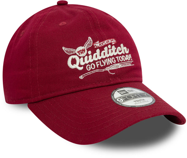 Kids New Era 9Twenty Harry Potter Quidditch Cardinal Cap(Age 6-12 Years) - pumpheadgear, baseball caps