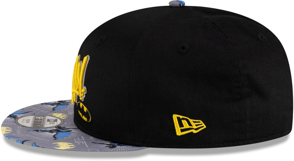 Batman New Era 9Fifty Kids DC Comics Character Black Snapback Cap