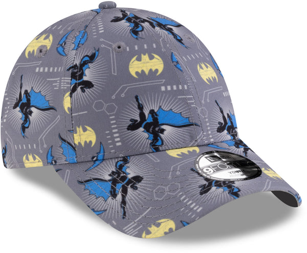 Batman New Era 9Forty Kids DC Comics Grey Character Cap (4 - 12 Years)