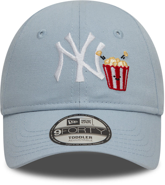 New York Yankees Toddler New Era 9Forty Icon Blue Baseball Cap(Age 2-4 Years) - pumpheadgear, baseball caps