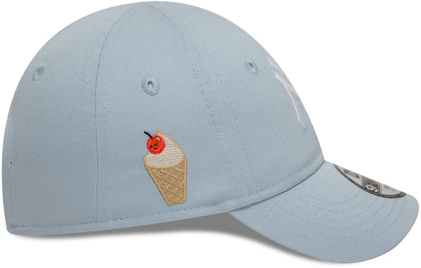 New York Yankees Toddler New Era 9Forty Icon Blue Baseball Cap(Age 2-4 Years) - pumpheadgear, baseball caps