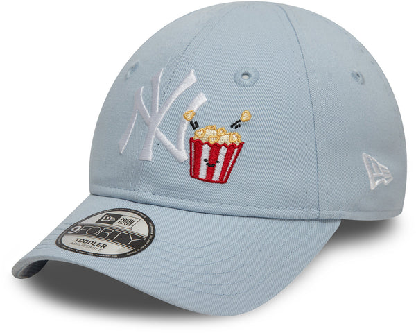 New York Yankees Toddler New Era 9Forty Icon Blue Baseball Cap(Age 2-4 Years) - pumpheadgear, baseball caps