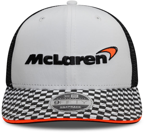 McLaren Racing New Era 9Fifty Checkered Visor Team Snapback Cap