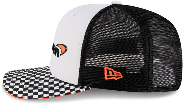 McLaren Racing New Era 9Fifty Checkered Visor Team Snapback Cap