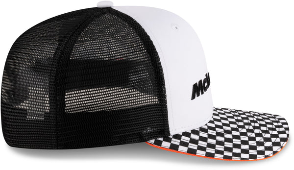 McLaren Racing New Era 9Fifty Checkered Visor Team Snapback Cap