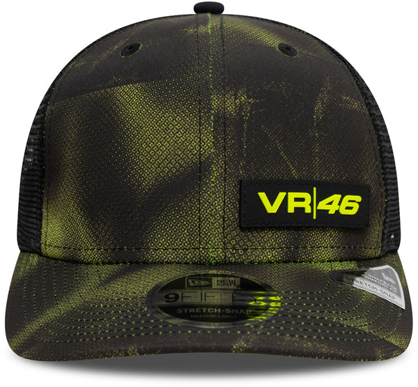 VR46 New Era 9Fifty Halftone AOP Stretch Snap Cap