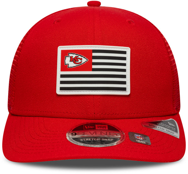 Kansas City Chiefs New Era 9Seventy Stretch Snap Flag NFL Team Cap