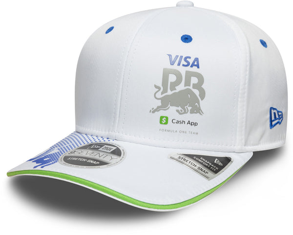 Visa Cash App Racing Bulls F1 New Era 9Seventy Stretch Snap Cap