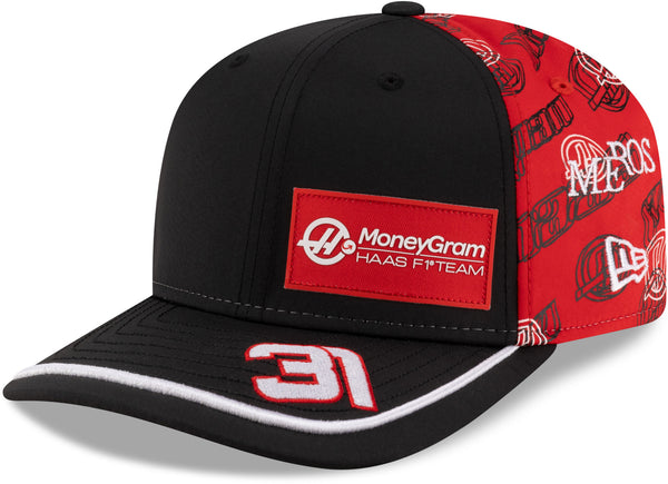Haas F1 New Era 9Seventy Japan GP Esteban Ocon Stretch Snapback Cap