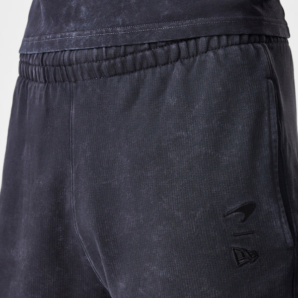 McLaren Racing New Era Vintage Wash Black Shorts