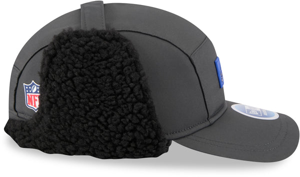 Buffalo Bills New Era Sideline 2025 Cold Weather Runner Dog Ear Adjustable Cap