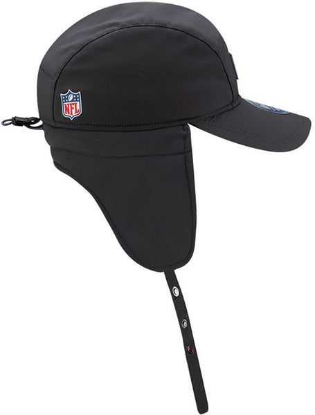 Dallas Cowboys New Era Sideline 2025 Cold Weather Runner Dog Ear Adjustable Cap