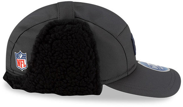 Dallas Cowboys New Era Sideline 2025 Cold Weather Runner Dog Ear Adjustable Cap