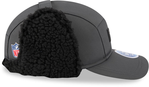 ボルチモア レイブンズ NFL 2023 サイドライン ニュー エラ 9Forty ストレッチ スナップ グレー チーム キャップ