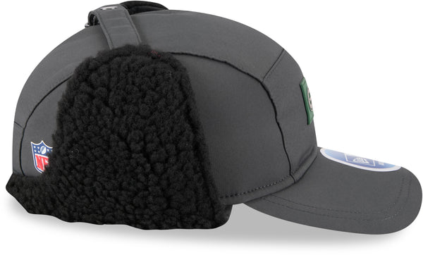 Gorra del equipo Baltimore Ravens NFL 2023 Sideline New Era 9Forty Stretch Snap gris