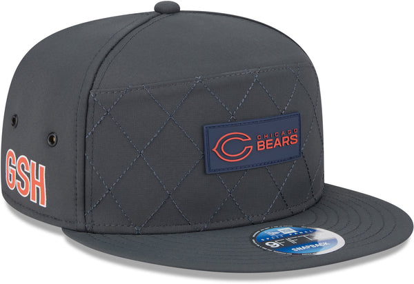 Chicago Bears New Era 9Fifty SP NFL Sideline 2025 Cold Weather Snapback Cap