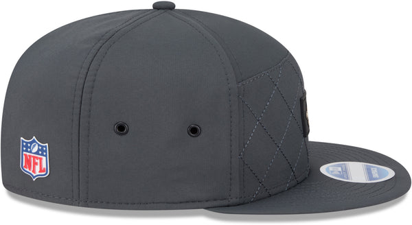 New Orleans Saints New Era 9Fifty SP NFL Sideline 2025 Cold Weather Snapback Cap