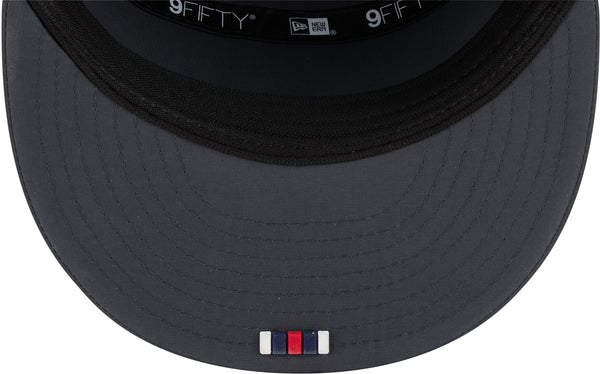 Gorra del equipo Baltimore Ravens NFL 2023 Sideline New Era 9Forty Stretch Snap gris