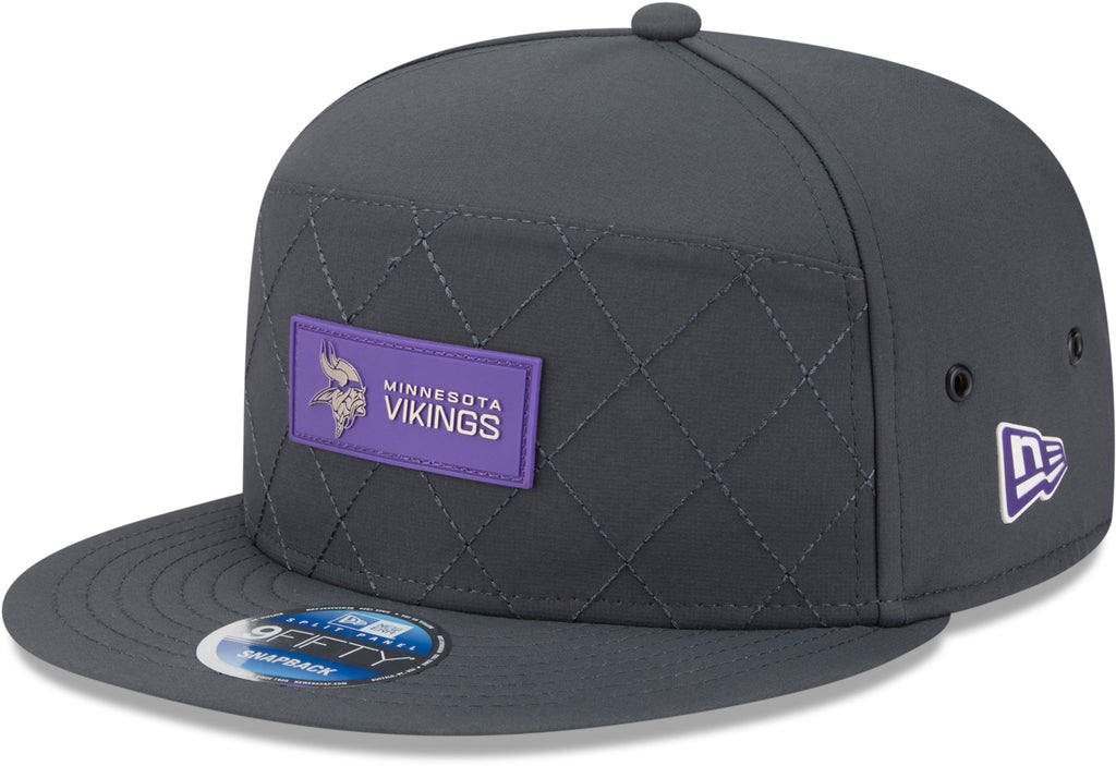 Minnesota Vikings New Era 9Fifty SP NFL Sideline 2025 Cold Weather Snapback Cap