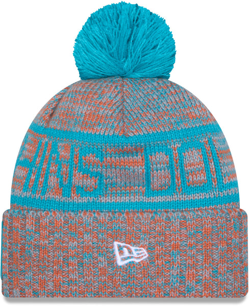 Gorro con pompón de punto deportivo Sideline NFL 2023 de Buffalo Bills de New Era NFL 2023