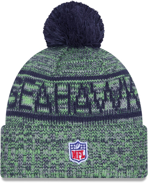 Gorro con pompón de punto deportivo Sideline NFL 2023 de Buffalo Bills de New Era NFL 2023