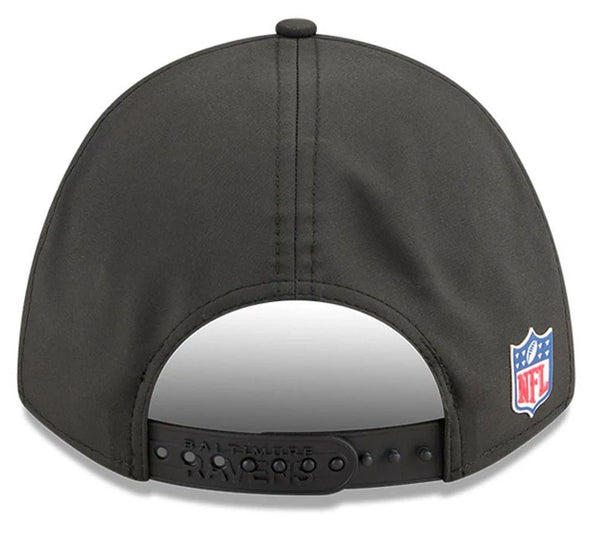 Baltimore Ravens NFL Sideline 2025 New Era 9Forty M-Crown Black Team Cap