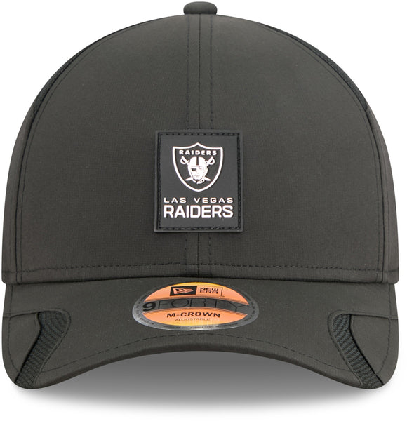 Las Vegas Raiders NFL Sideline 2025 New Era 9Forty M-Crown Team Cap