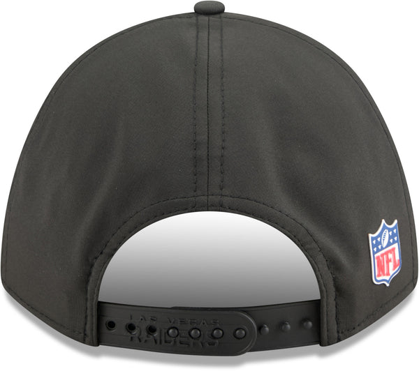 Las Vegas Raiders NFL Sideline 2025 New Era 9Forty M-Crown Team Cap