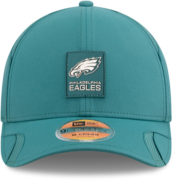 Philadelphia Eagles NFL Sideline 2025 New Era 9Forty M-Crown Team Cap