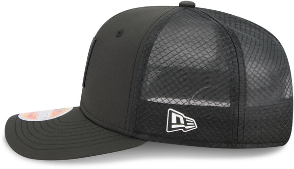 Gorra del equipo Baltimore Ravens NFL 2023 Sideline New Era 9Forty Stretch Snap gris