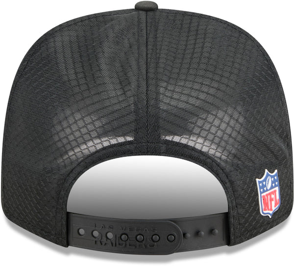 Gorra del equipo Baltimore Ravens NFL 2023 Sideline New Era 9Forty Stretch Snap gris