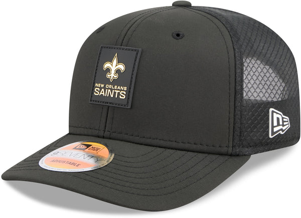New Orleans Saints NFL Sideline 2025 New Era 9Seventy Stretch Snapback Cap