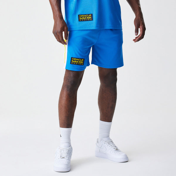 Red Bull Racing New Era Graphic Mesh Blue Shorts