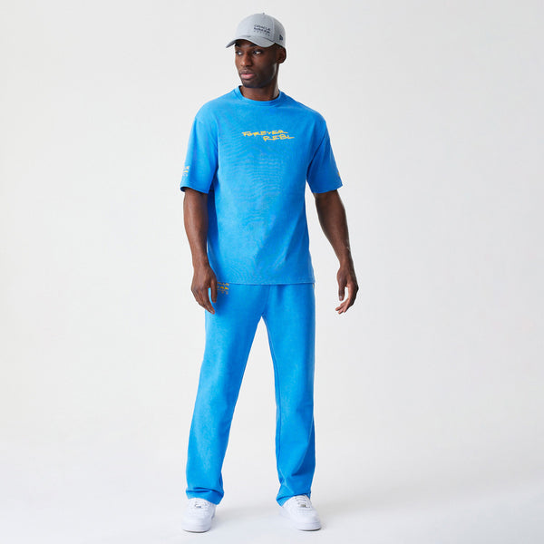 Red Bull Racing New Era Back Graphic Blue Oversized T-Shirt