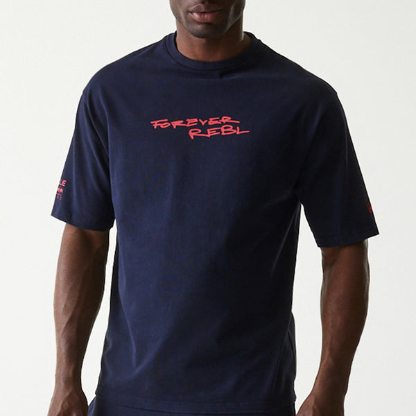 Red Bull Racing New Era Navy Oversized T-Shirt