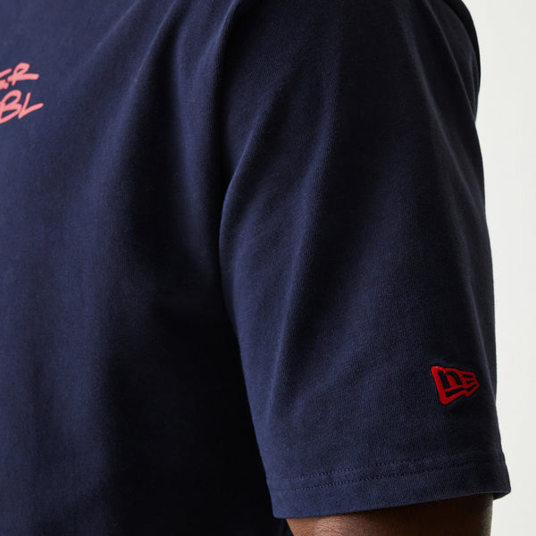 Red Bull Racing New Era Navy Oversized T-Shirt