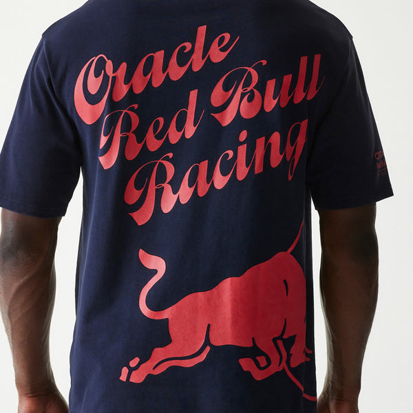 Red Bull Racing New Era Navy Oversized T-Shirt