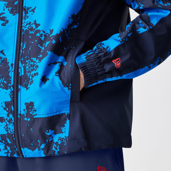 Red Bull Racing New Era Windrunner Hooded Blue Jacket