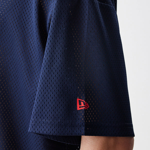 Red Bull Racing New Era Graphic Oversized Navy Mesh T-Shirt