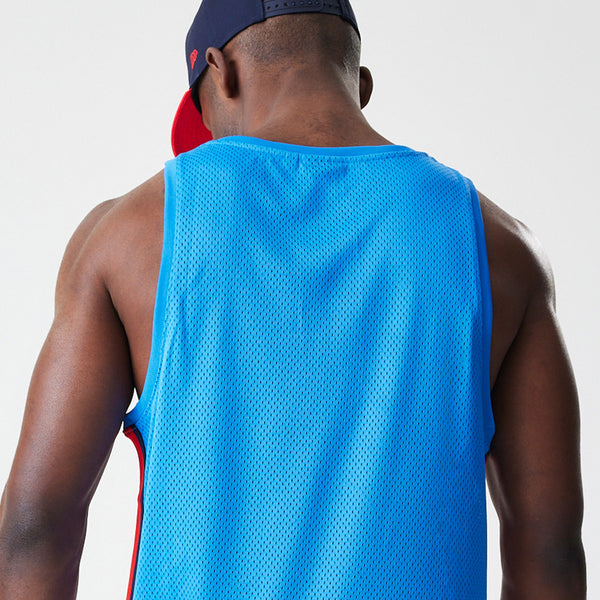 Red Bull Racing New Era Basketball Mesh Blue Tank Top