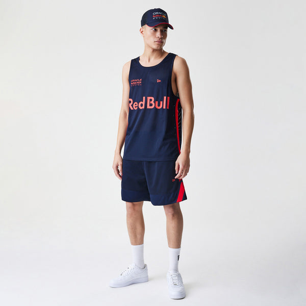 Red Bull Racing New Era Basketball Mesh Navy Tank Top