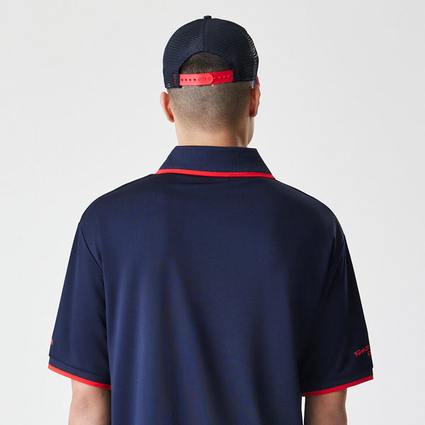 Red Bull Racing New Era Graphic Navy Football T-Shirt