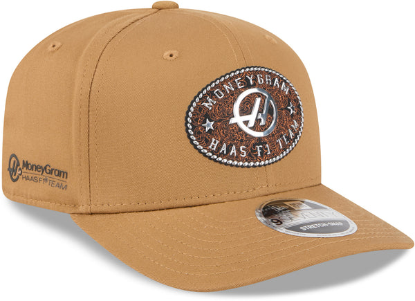 Moneygram Haas F1 New Era 9Seventy Austin GP Race Special Stretch Snapback Cap