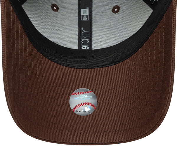 LA ドジャース New Era 940 リーグ エッセンシャル ブラック ベースボール キャップ