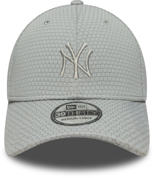 New York Yankees New Era 39Thirty Stretch Mesh Grey Baseball Cap