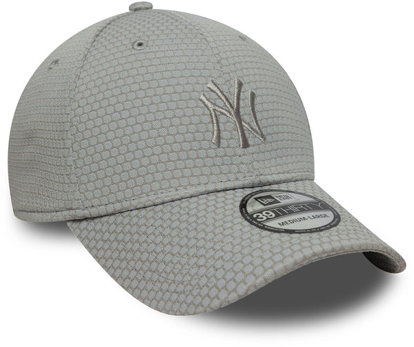 New York Yankees New Era 39Thirty Stretch Mesh Grey Baseball Cap