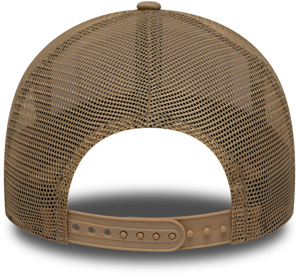 Gorra trucker limpia negra de New Era de los NY Yankees