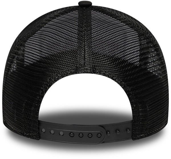 ニューヨーク ヤンキース ニュー エラ オールブラック クリーン トラッカー キャップ