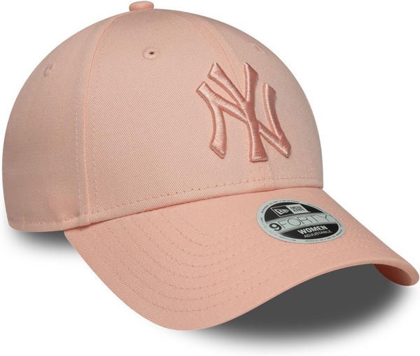 Womens New York Yankees New Era 9Forty Essential Blush Pink Tonal Baseball Cap - pumpheadgear, baseball caps