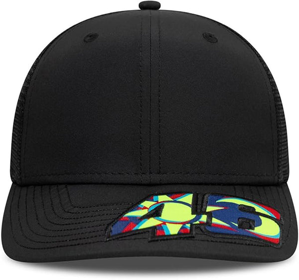 VR46 New Era 9Fifty Moon Sun Black Stretch Snapback Cap